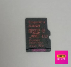 Карта пам`яті MicroSDXC 64GB Kingston