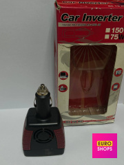Автомобільний інвертор 12 на 220 Вольт/USB/150 Ватт  E688