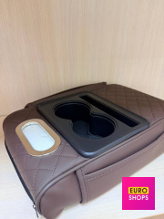 Підлокітник автомобільний 35х20х8 см екошкіра