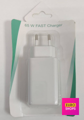 Зарядний пристрій 65W Fast Charger 2Type-C+USB 121647