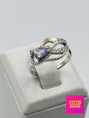 Срібна каблучка 875° 2 г.