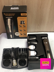 Тример для волосся та бороди Super Grooming Kit 11 in 1