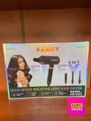 Фен-мультистайлер KEMEY km-9203