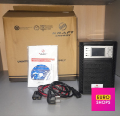 ДБЖ Kraft KRF-T1000VA/1KW (LCD) Ex Pro Online UPS