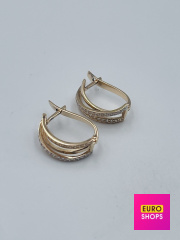 Золоті сережки 585° 3.26 г.