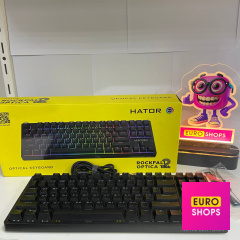 Клавіатура Hator Rockfall Optica TKL USB Black (HTK-730)