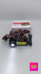 Ліхтар налобний WH-1707 -XPE+COB