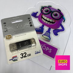 USB-флеш накопичувач Touch &amp; Go USB 32GB 2 in 1 (USB+Type-C)