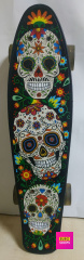 Скейт з черепами