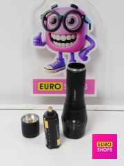 Ліхтар Starklight  металевий на мізинчикових батарейках