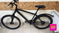 Велосипед чорний фарбований