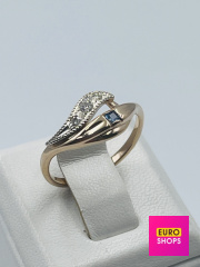 Каблучка з діамантами 585° 2.02 г.