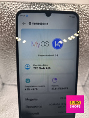 Смартфон ZTE Blade A35 4/64GB