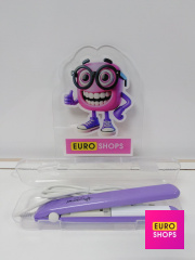 Щипці утюжок  progemei гофра 22*6 в пластик. боксі