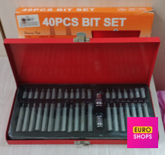 Набір біт KING STD 40 предметів (KSD-040-B)