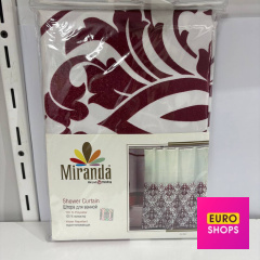 Штора для ванної Miranda "Візерунки"