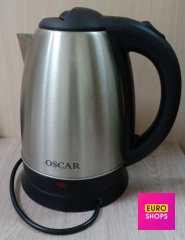 Електрочайник металевий дисковий OSCAR 8200 X 1.8 л
