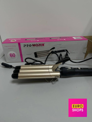 Потрійні щипці для волосся ProMozer MZ-6618-3