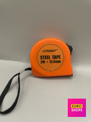 Рулетка  Crest steel tape 2m x12,5mm