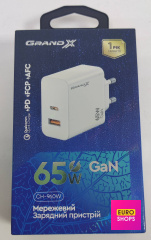 Зарядний пристрій GrandX CH-960W 65W
