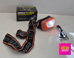 Ліхтарик налобний акумуляторний Outdoor Headlight