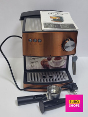 Кавоварка компресійна Adler AD 4404 cooper 15 Bar