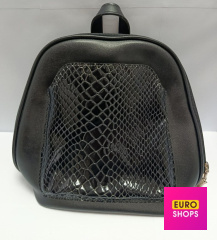 Рюкзак кожаний чорний