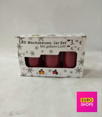 Набір свічок 3 шт.