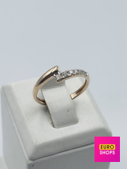 Каблучка з діамантами 585° 1.59 г.