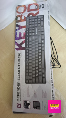 Комп'ютерна клавіатура defender hb-520 usb