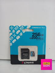 Карта пам'яті Kingston microSDXC 256GB