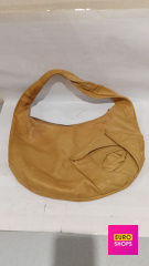 Сумка жіноча GIANNI BINI шкіряна жовта