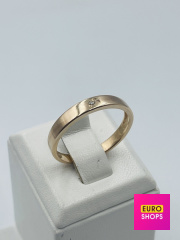 Обручка з діамантами 585° 2.97 г.