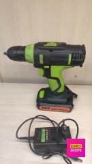 Дрель аккумуляторна Stromo Max lithulm 18 V