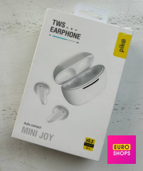 Навушники вставні бездротові з гарнітурою Piko TWS-MiniJoy білі