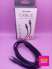 Кабель USB Type-C to Type-C  Cyboo  1м