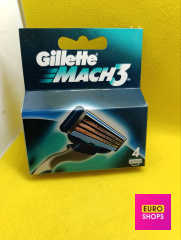 Змінні касети Gillette Mach3/4 шт