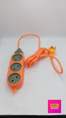 Колодка будівельна 6 р. 3м. 3000W.10-16A.