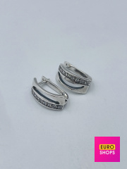 Срібні сережки 925° 3.9 г.