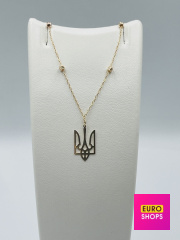 Золоте кольє 585° 1.16 г.