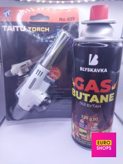 Портативний газовий пальник Taitu Torch No:609