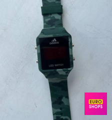 Годинник наручний Adidas LED WATCH 8023 Зелений