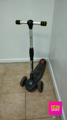 Самокат дитячий триколісний  Scooter із складною ручкою
