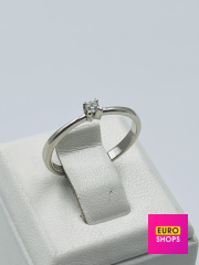 Каблучка з діамантами 583° 1.37 г.