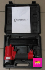 Степлер пневматичний для цвяхів Intertool РТ-1603 15-50 мм/7 атм