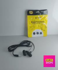 Навушникі дротові APE чорні