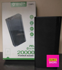 Зовнішній акумулятор (Power Bank) Grand C20P3 20000mAh