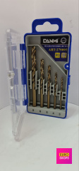 Набір свердл по металу 5 шт DANMI 5 PCS