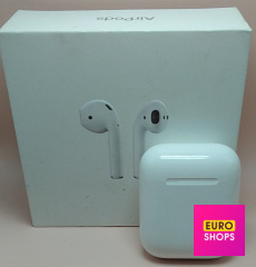 Навушники Apple AirPods 2 навушники A2032, A2031 + кейс A1602