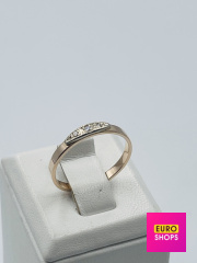 Каблучка з діамантами 583° 1.61 г.